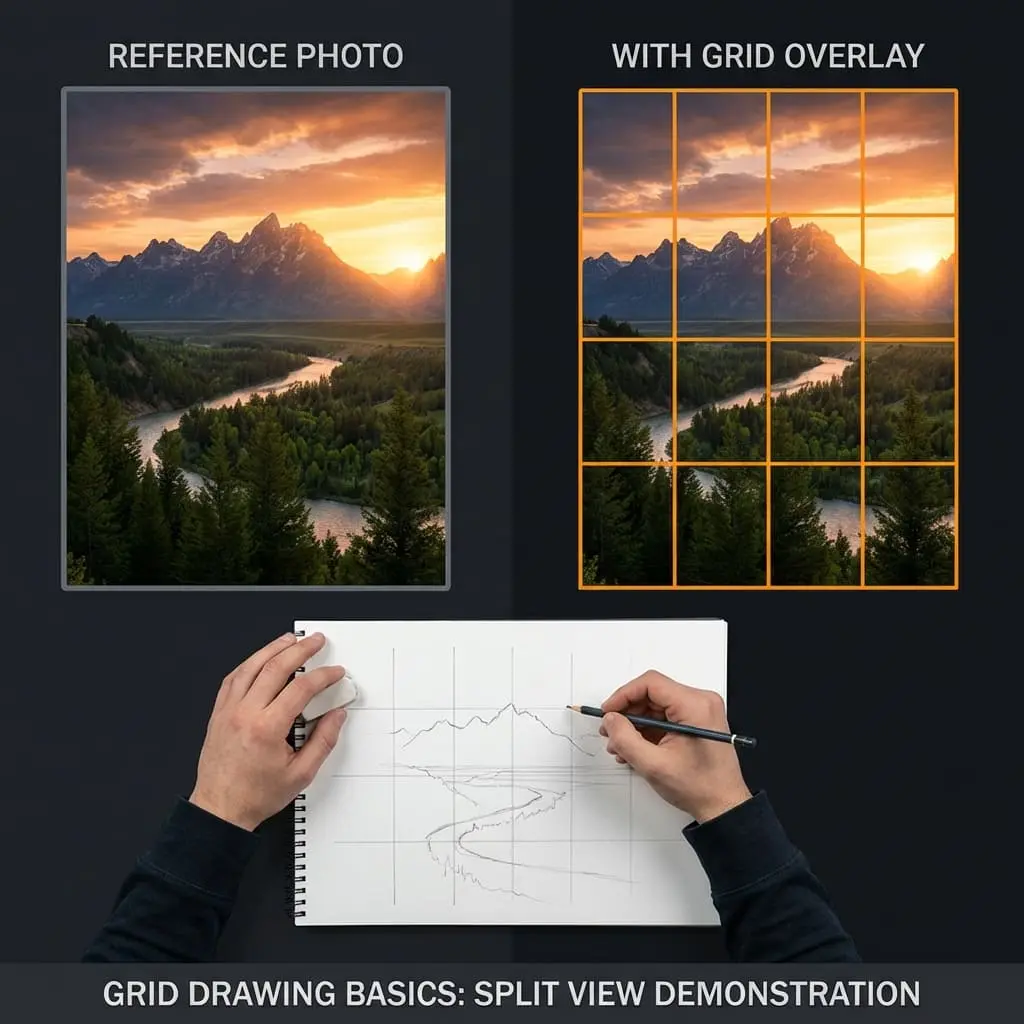 What is Grid Drawing? A Complete Beginner's Guide